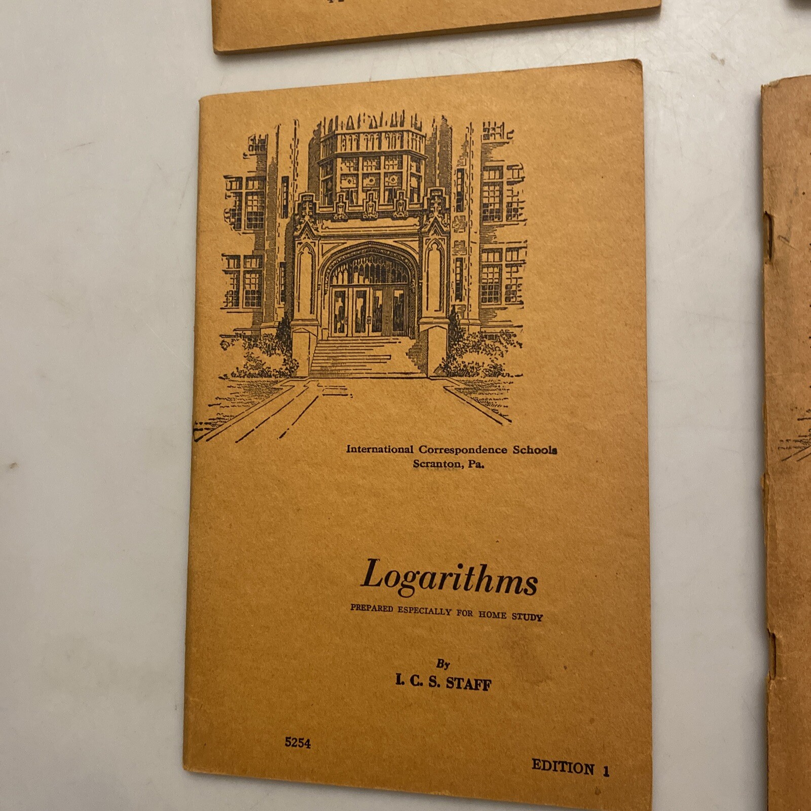 4 Geometric Drawing book by ICS Staff , 1944 Edition
