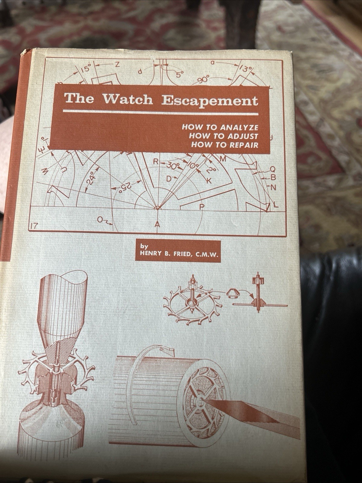 THE WATCH ESCAPEMENT By Henry B. Fried Hardback 1959 DJ Vintage 1st Edition