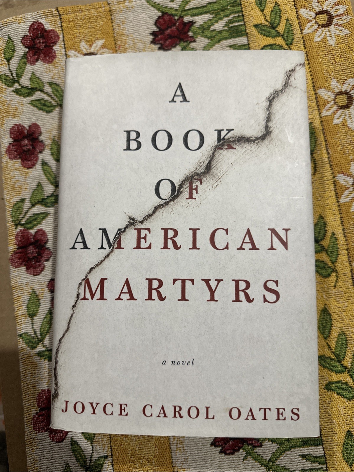 Book of American Martyrs : A Novel by Joyce Carol Oates (2017, Hardcover)
