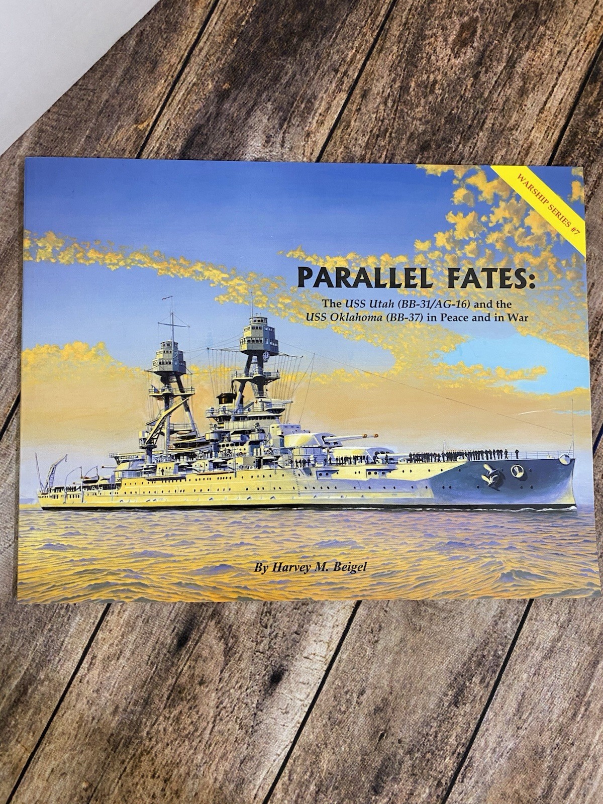 Lot Of 7 WARSHIP SERIES #1-#7 Pictorial Histories PB Books USS Navy Ships
