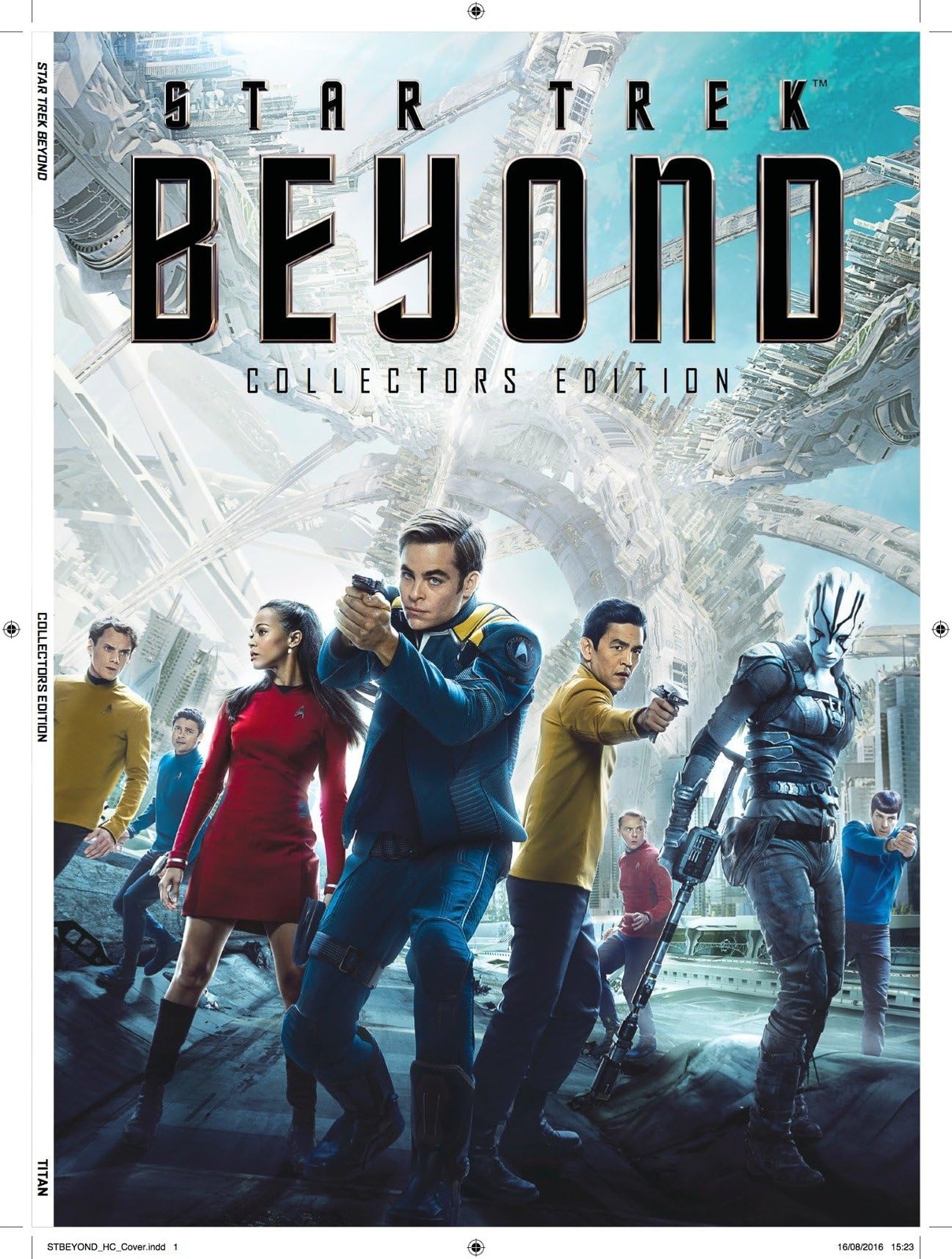 Star Trek Beyond The Collectors Edition Book HC Titan Comics