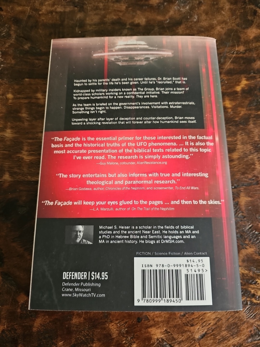 The Facade By Michael S. Heiser 2017 First Defender Edition