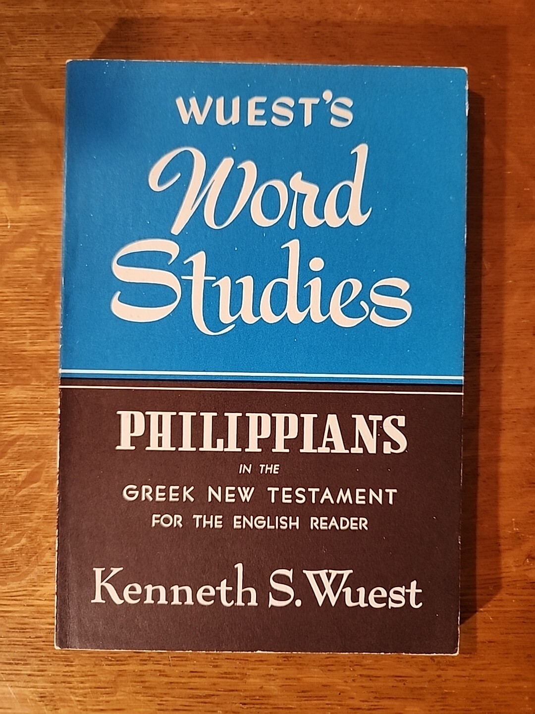 Word Studies Philippians, Kenneth S. Wuest paperback 1975