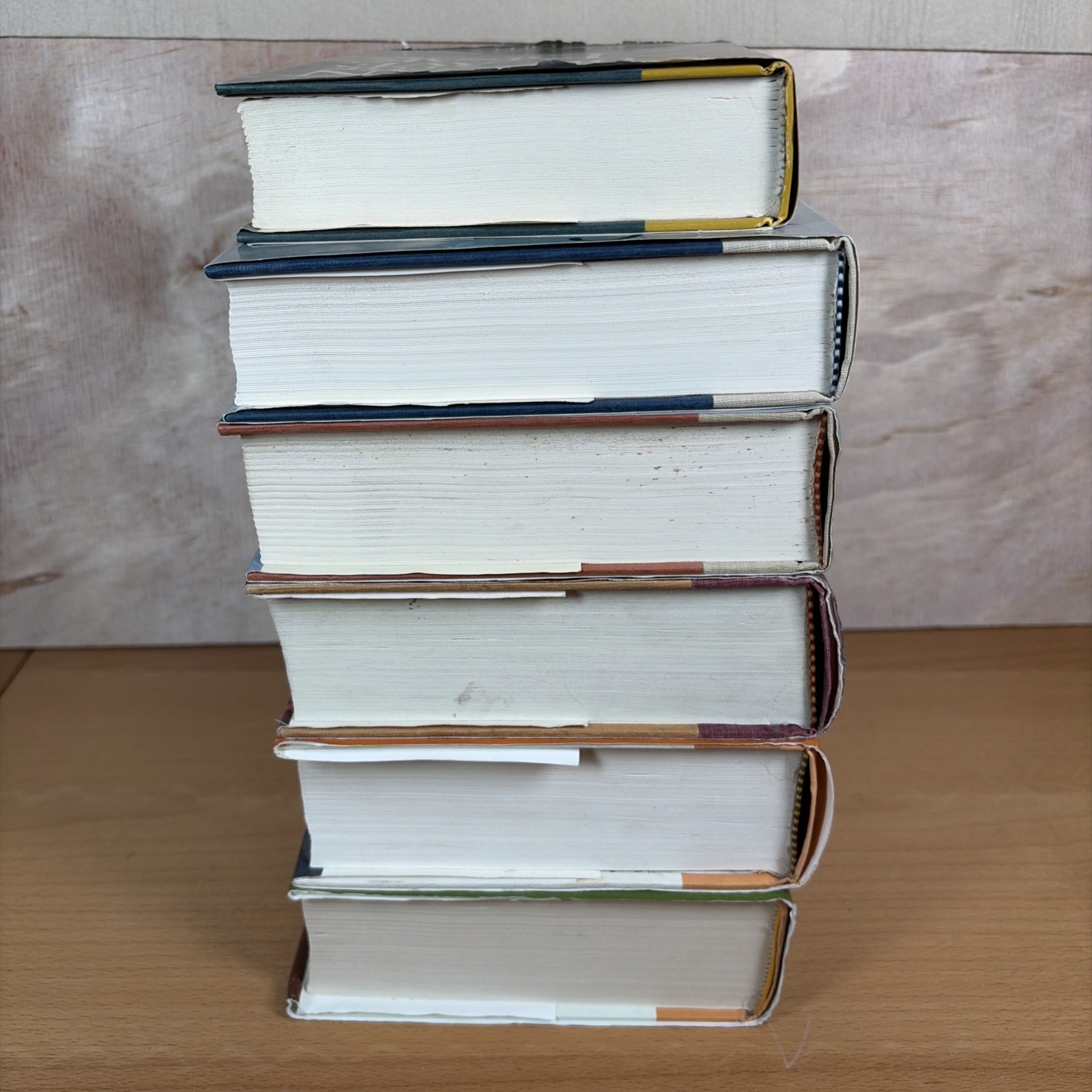 Complete Set Series Lot of 6 Earth’s Children Books by Jean Auel HARDCOVER