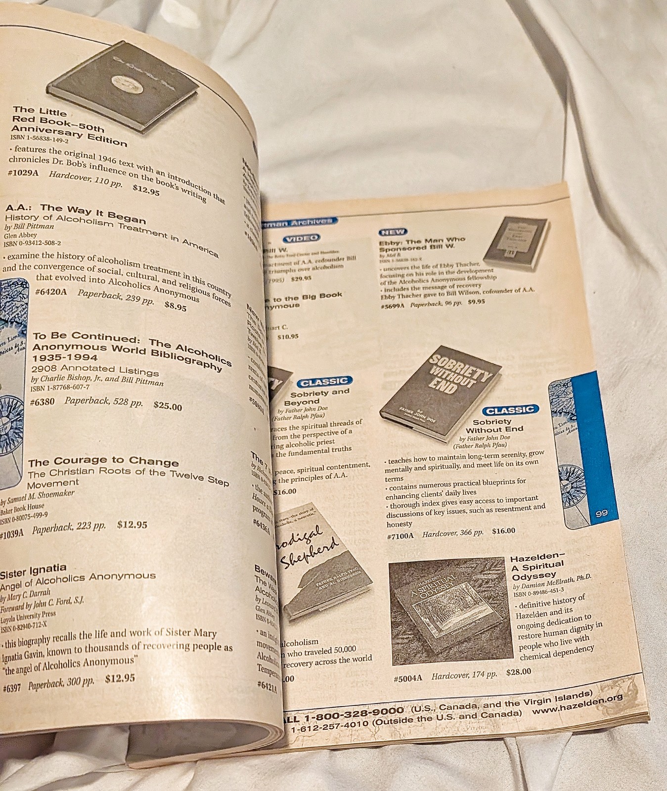 Vintage Hazelden🔴1998 Learning Resource Guide Dean Publishing PB🆓Abuse📬Health