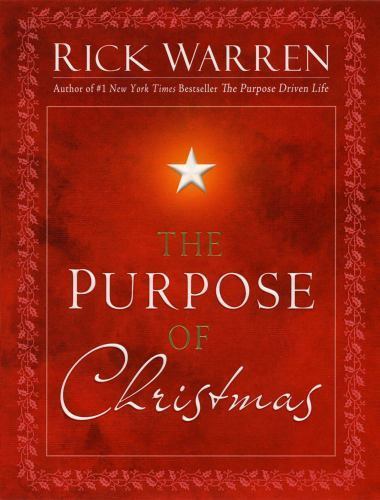 The Purpose of Christmas – 9781416559009, hardcover, Rick Warren