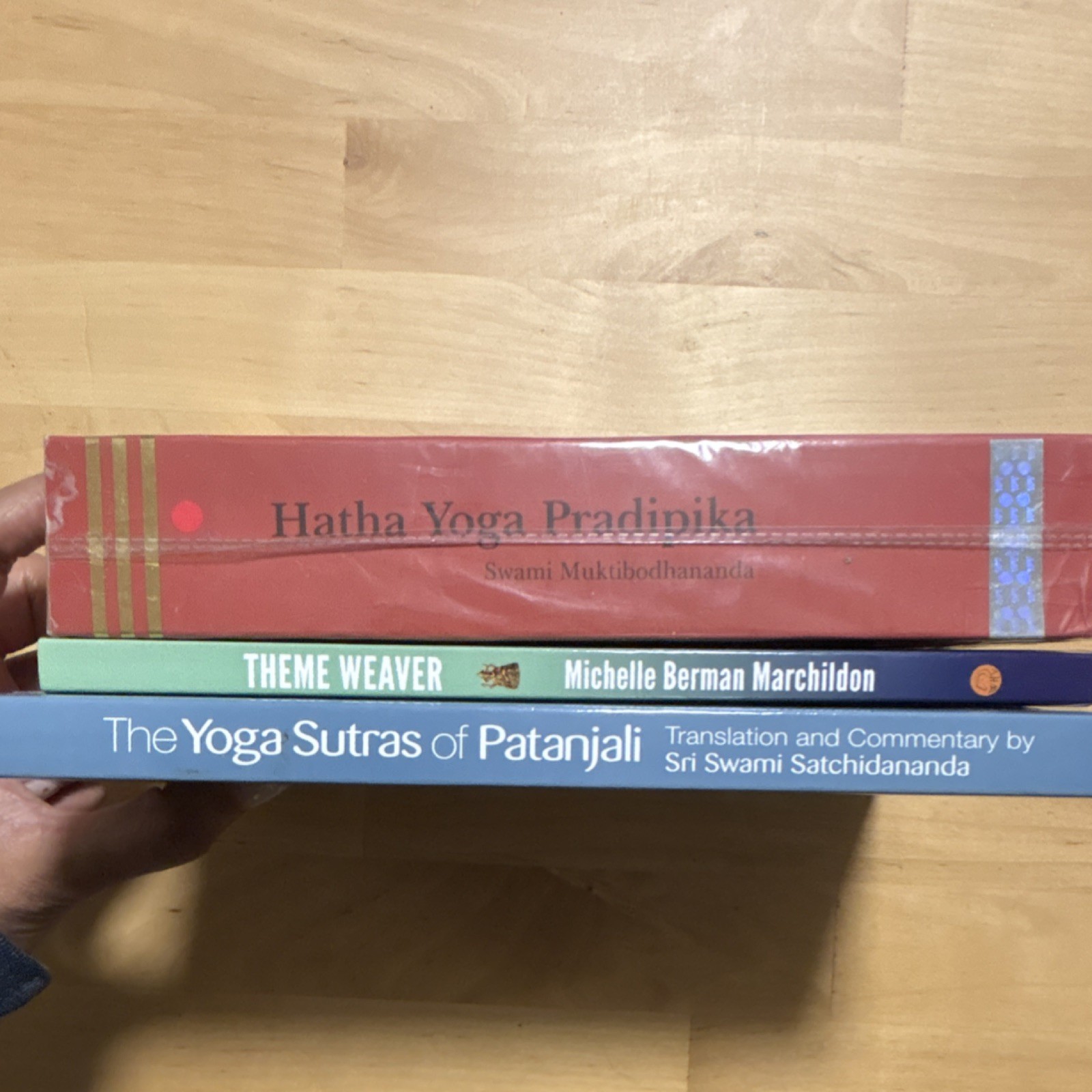 Yoga Book Lot: Sutras of Patanjali, Theme Weaver 2nd Ed, Hatha Pradipika
