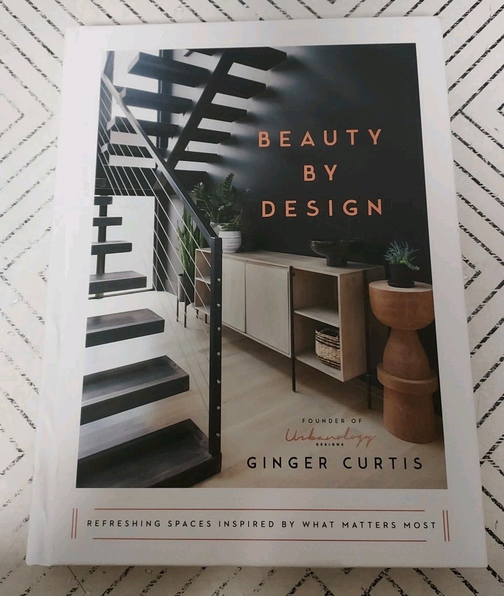 🥥 Beauty By Design – By Ginger Curtis (Hardcover)🆕️AS SHOWN👇