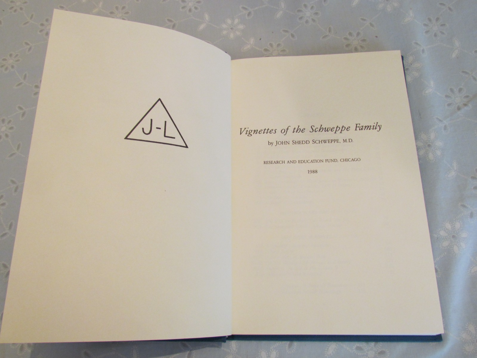 Vignettes of the Schweppe Family
