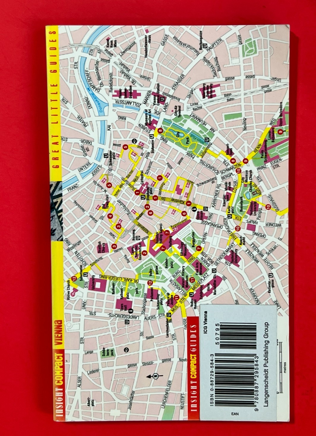 VIENNA ~ Insight Compact Guides ~ Tour Guide ~ 1995 ~ 104 pages