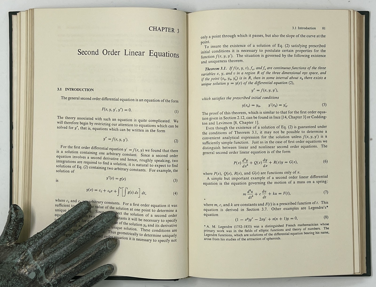 VTG Elementary Differential Equations by Boyce & DiPrima – 1965 HC John Wiley