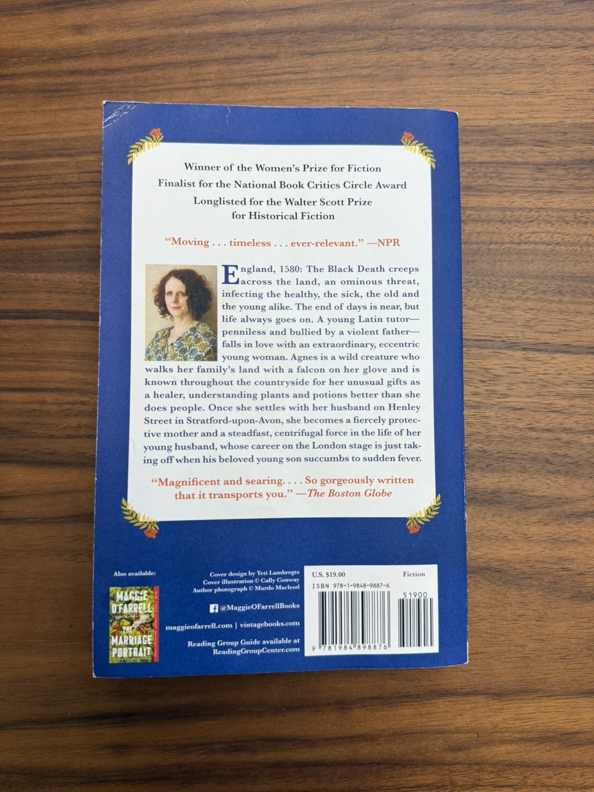 Hamnet – Maggie o’Farrell – Paperback – Very Good Condition