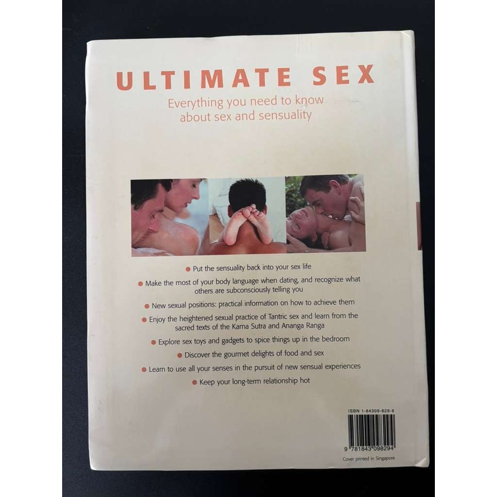 Ultimate Sex Hardcover Book Judy Bastyra Sensuality Relationship Guide Vintage