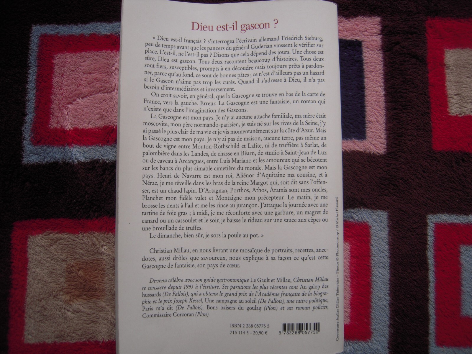 2006 DIEU EST-IL GASCON? BY CHRISTIAN MILLAU PAPERBACK 269 PAGES