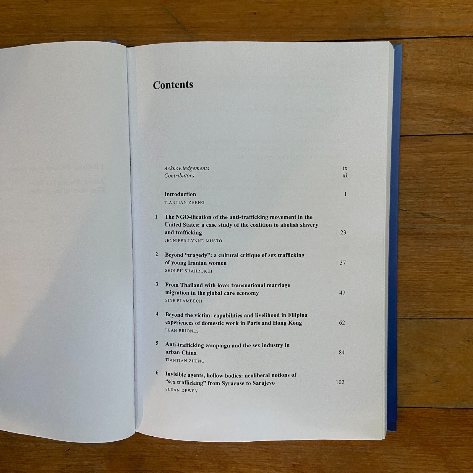 Sex Trafficking, Human Rights and Social Justice Hardcover 2010 Tiantian Zheng