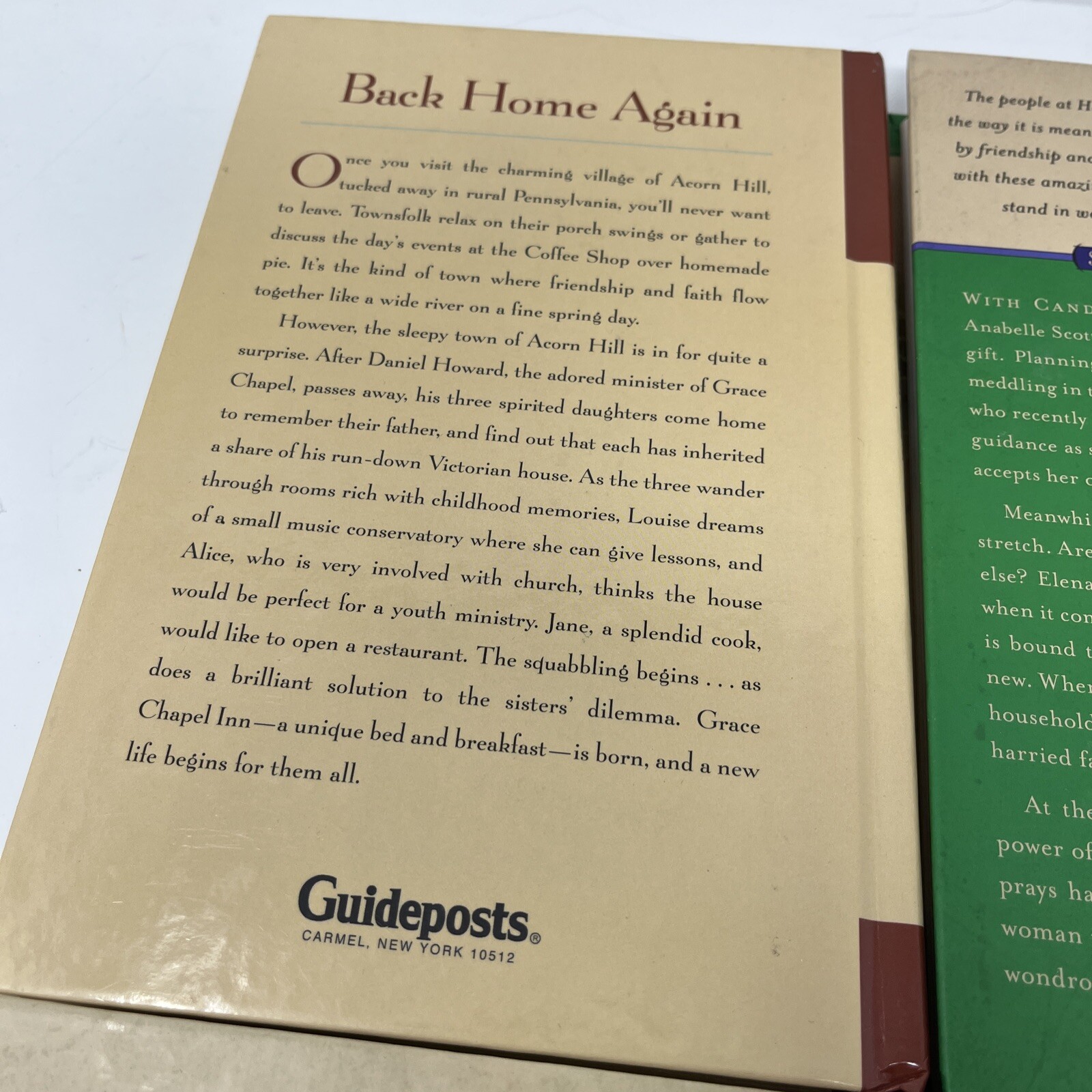 Lot Of 4 Guideposts – Stories from Hope Haven hardcover books, plus back hme agn