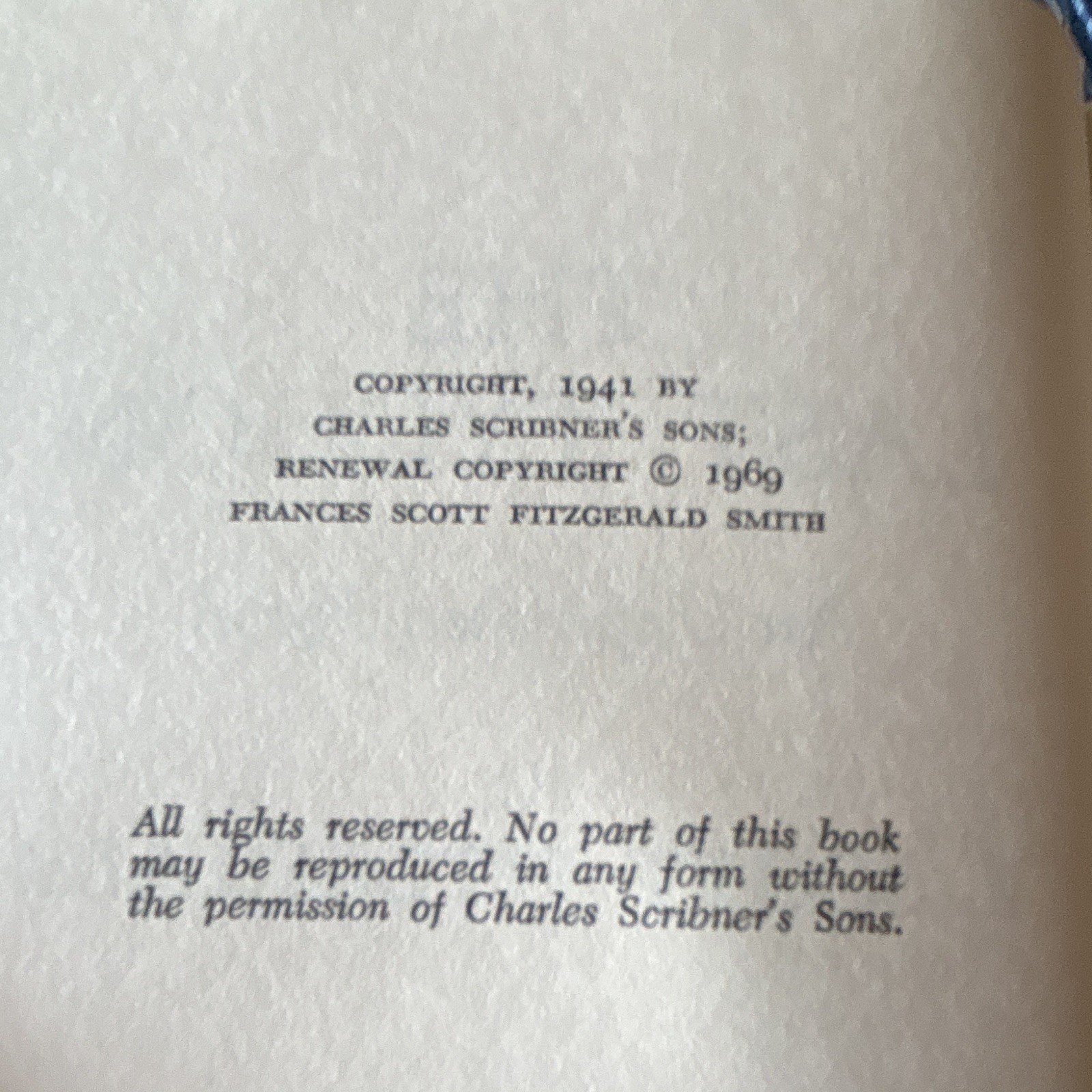 Vintage F Scott Fitzgerald Classics, lot of 5