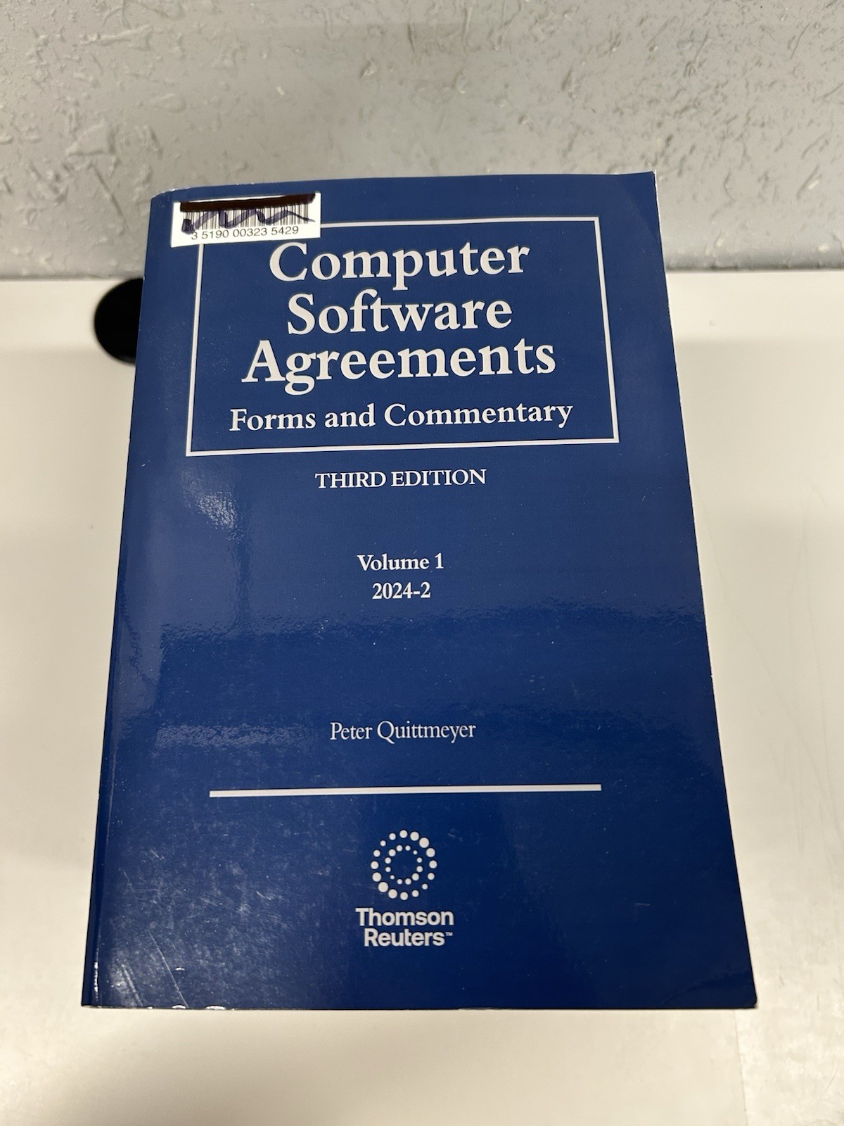 Computer Software Agreements Forms and Commentary 2024-2 4 Volumes by Quittmeyer