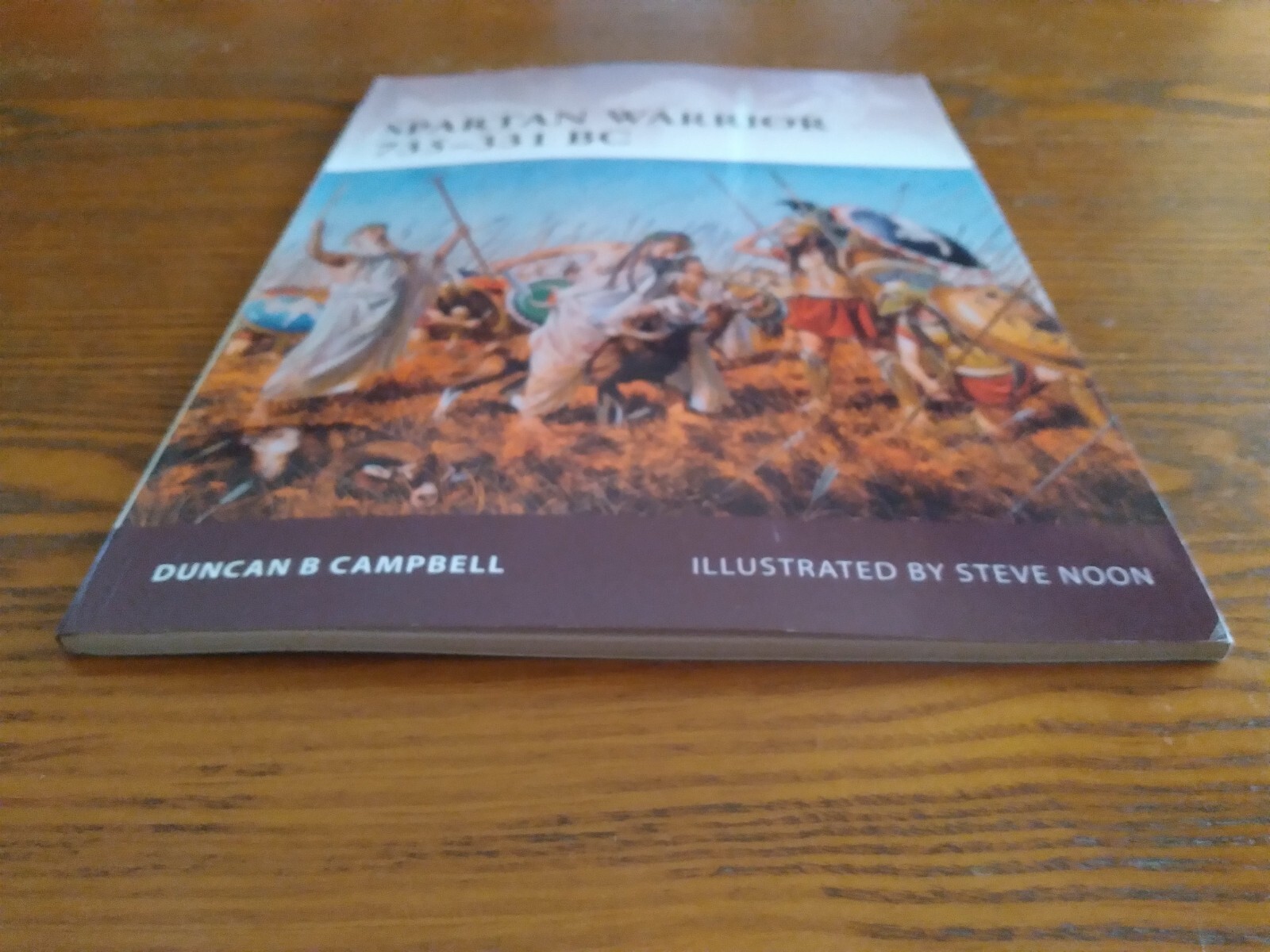 Spartan Warrior by Duncan B. Campbell (Osprey Warrior Series No. 163) BRAND NEW!