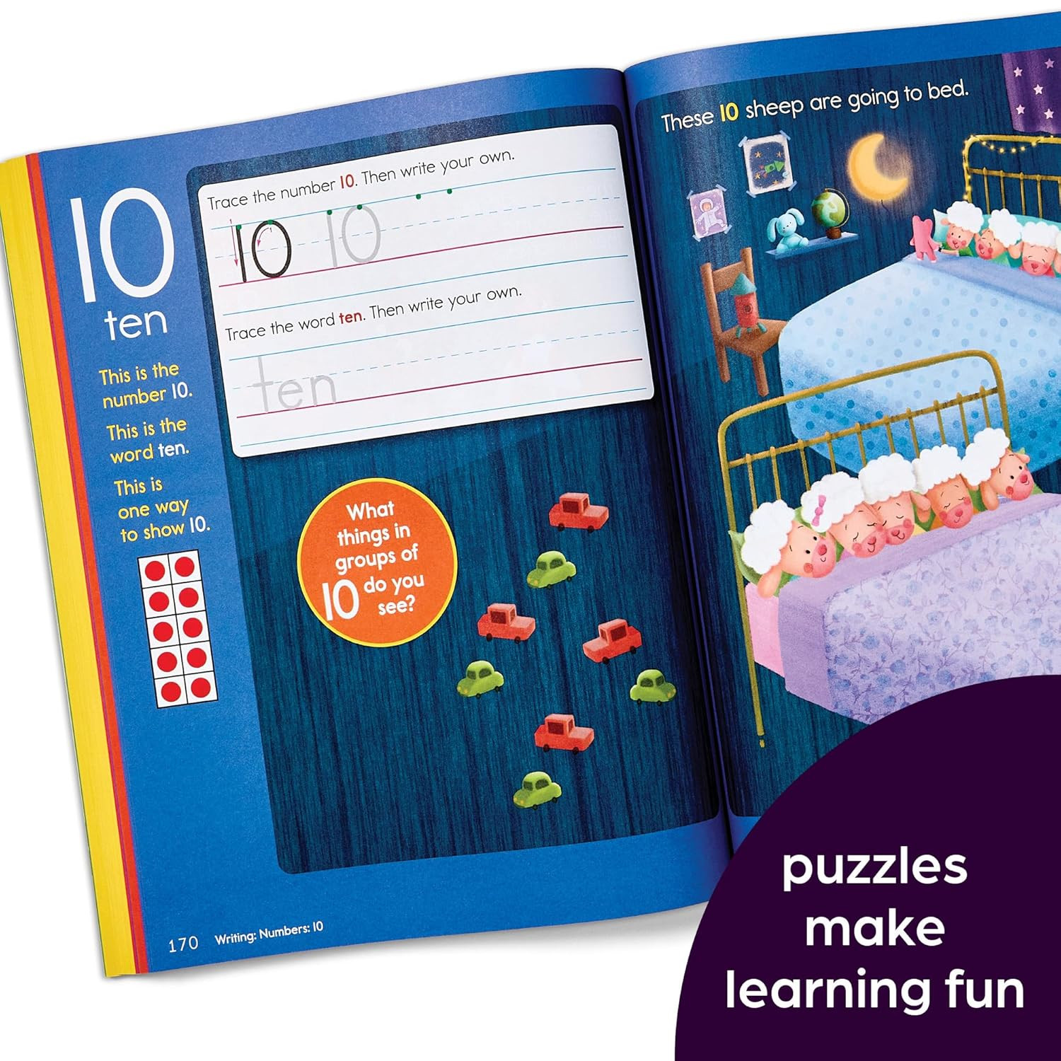 Kindergarten Big Fun Workbook: Kids Workbook with Tracing Worksheets, Alphabet P