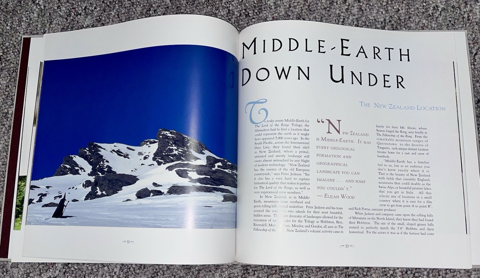 The Lord of the Rings Cannes Film Festival New Line Cinema Promotional Book