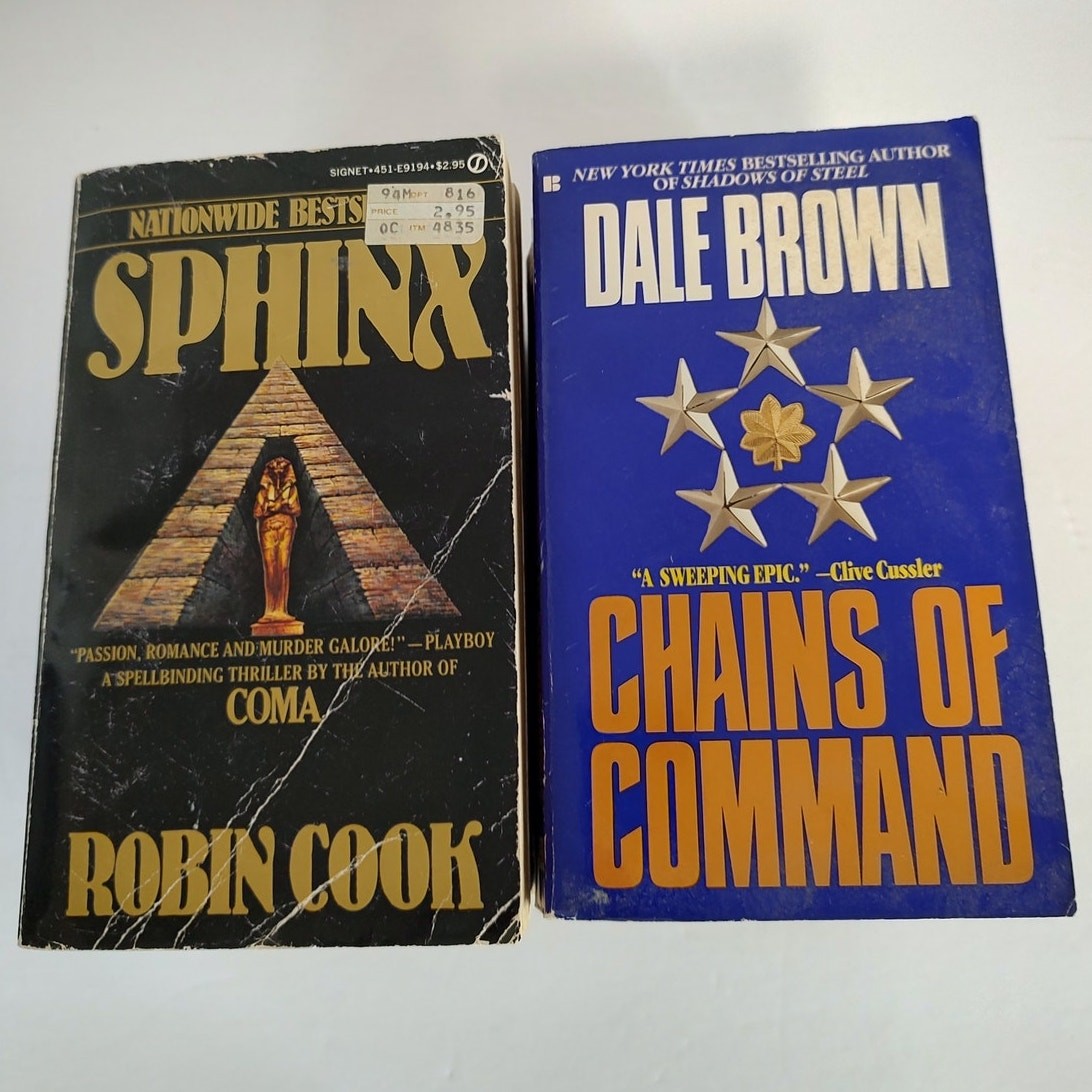 Mixed Authors Paperback Lot/10 Suspense Crime Thriller