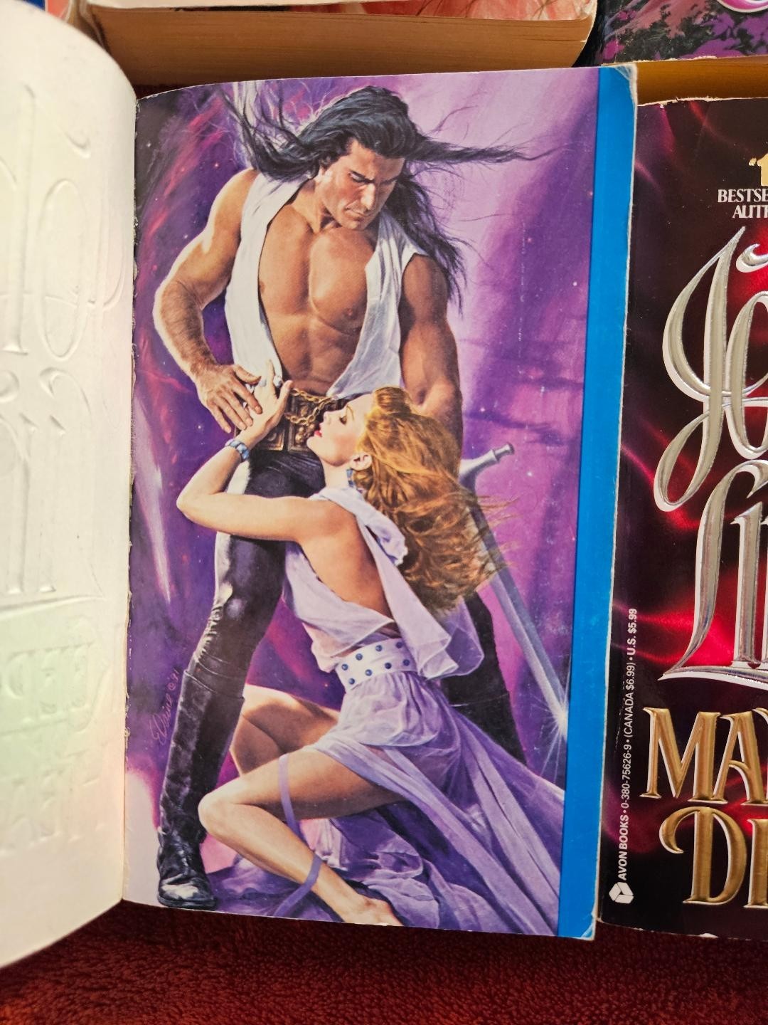 Used Romance Books – Johanna Lindsey, Bertrice Small, and other authors
