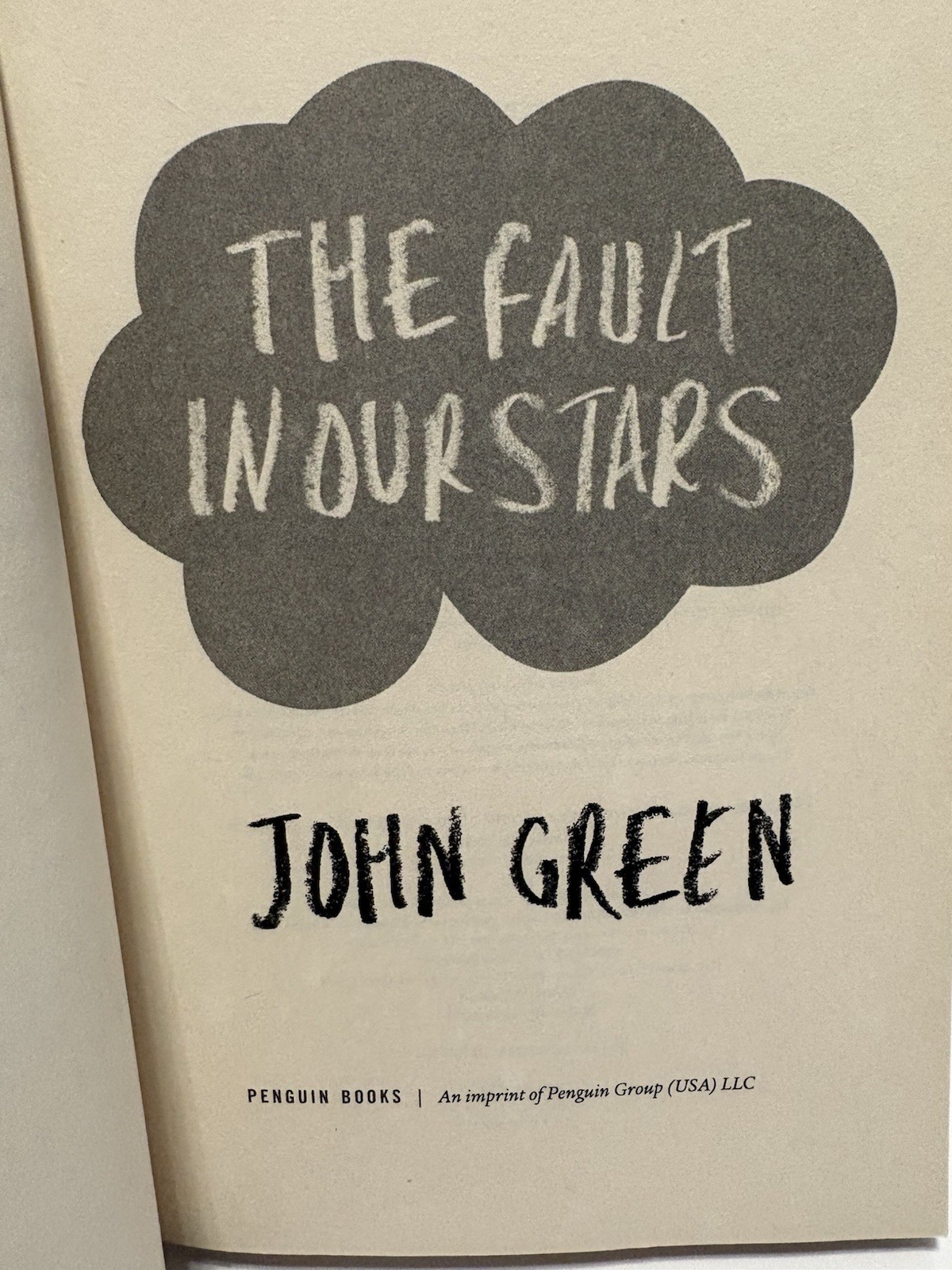 John Green YA Fiction Book Lot Set of 3