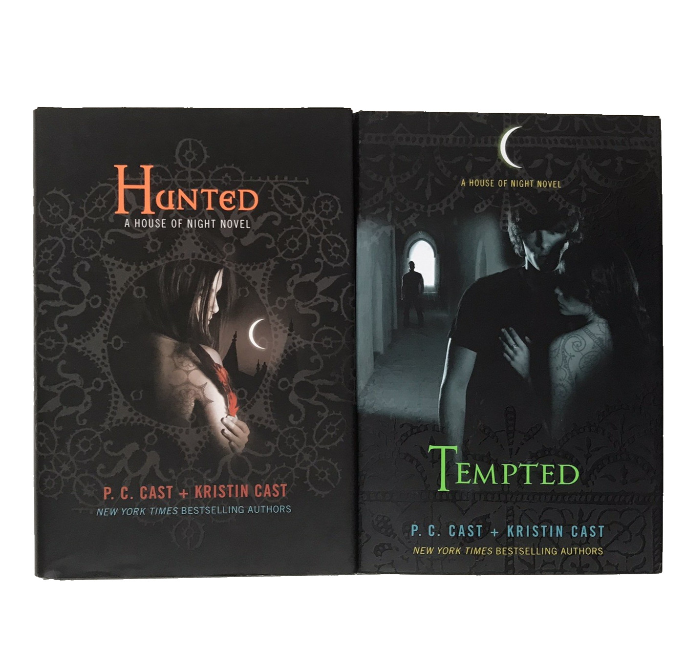 Lot 10 House of Night Vampire Book Series P.C. Cast #2 -11 (7 HC+3 PB) Very Good