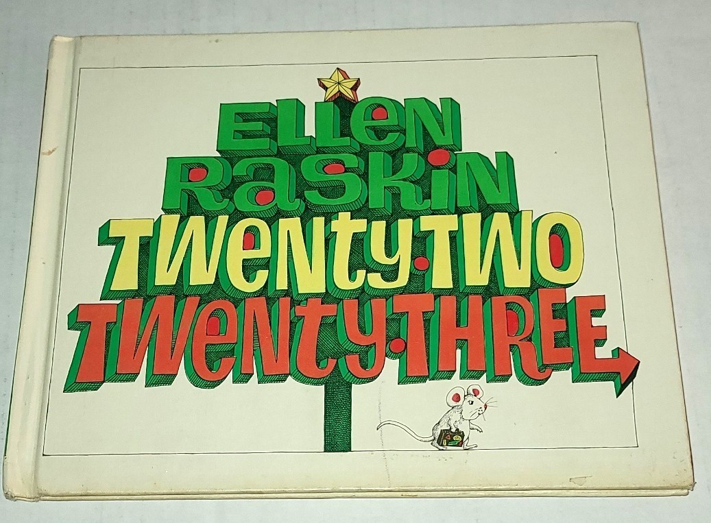 Twenty Two Twenty Three 1976 Ellen Raskin – McClelland & Stewart Vintage Book