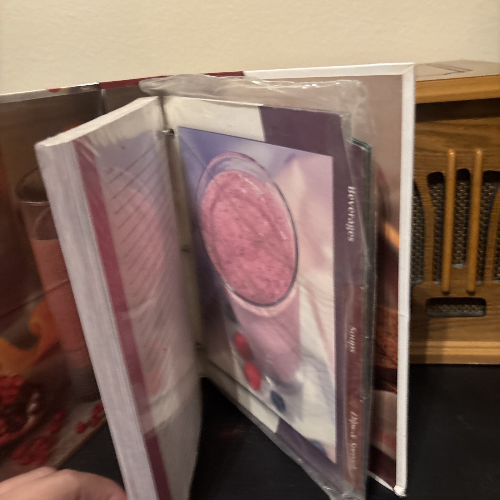 Vita-Mix Whole Food Recipes 3-Ring Binder Sealed 2009 USA