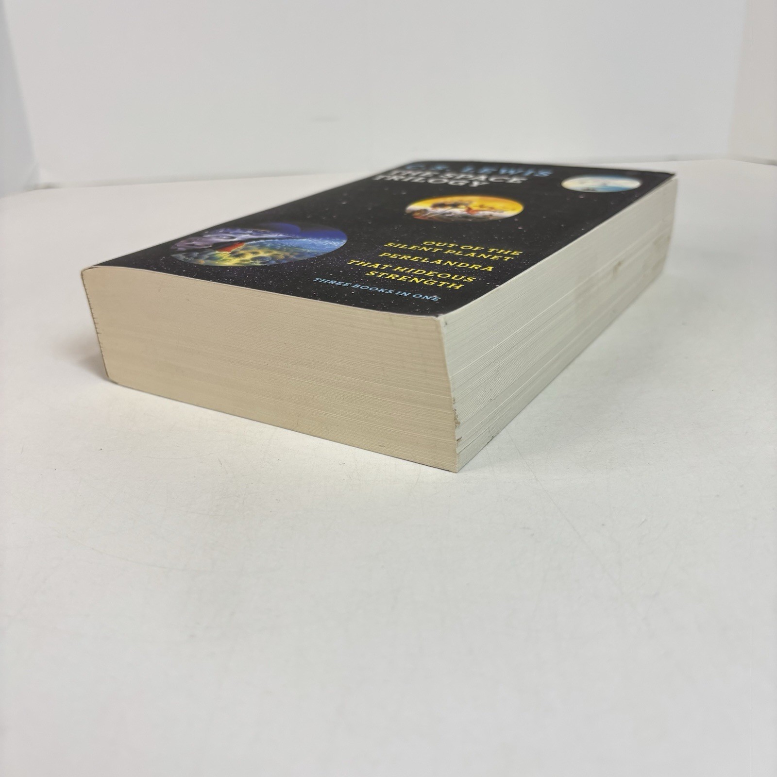 C.S. Lewis The Space Trilogy Omnibus Paperback 2011 Scribner 3-in-1 Sci Fi PB G5