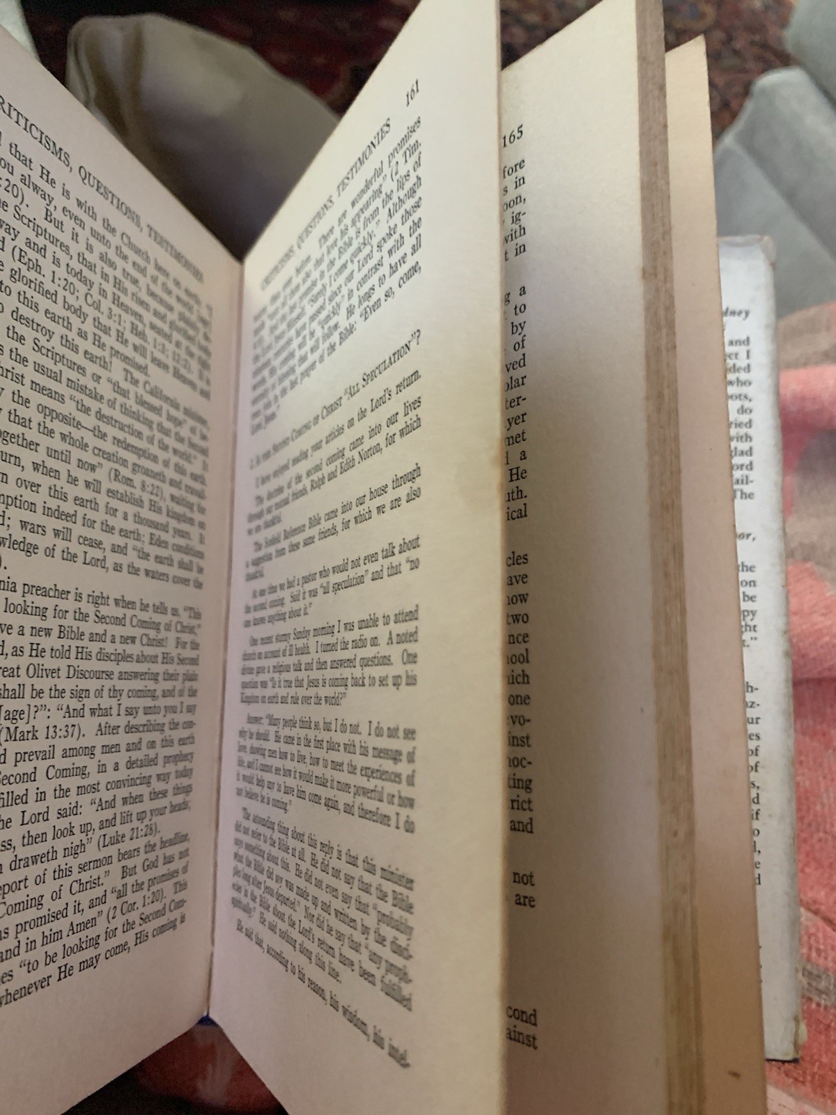 Prophecy’s Light on Today first Edition Antique hardBack