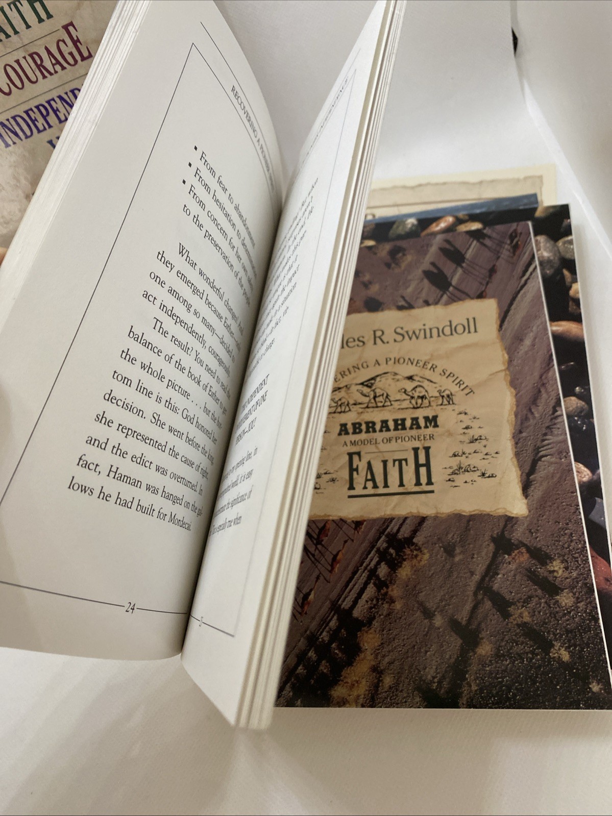 Charles R Swindoll Recovering A Pioneering Spirit Book Set
