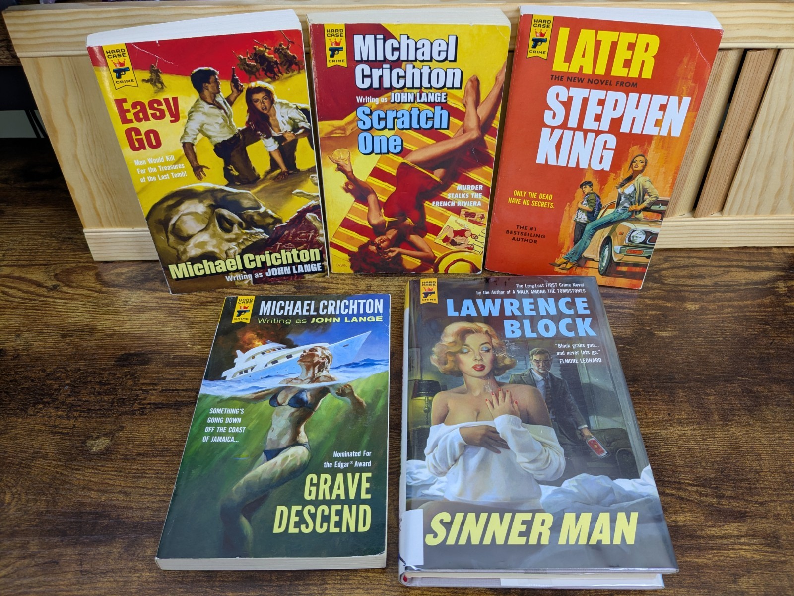 Hard Case Crime Series Book Lot of 11 Noir Thriller Mystery GUC