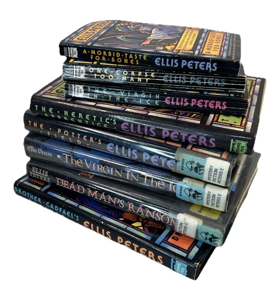 Ellis Peters Mix Book Lot 5 Hardback 3 Paperback Brother Caddael Series Read