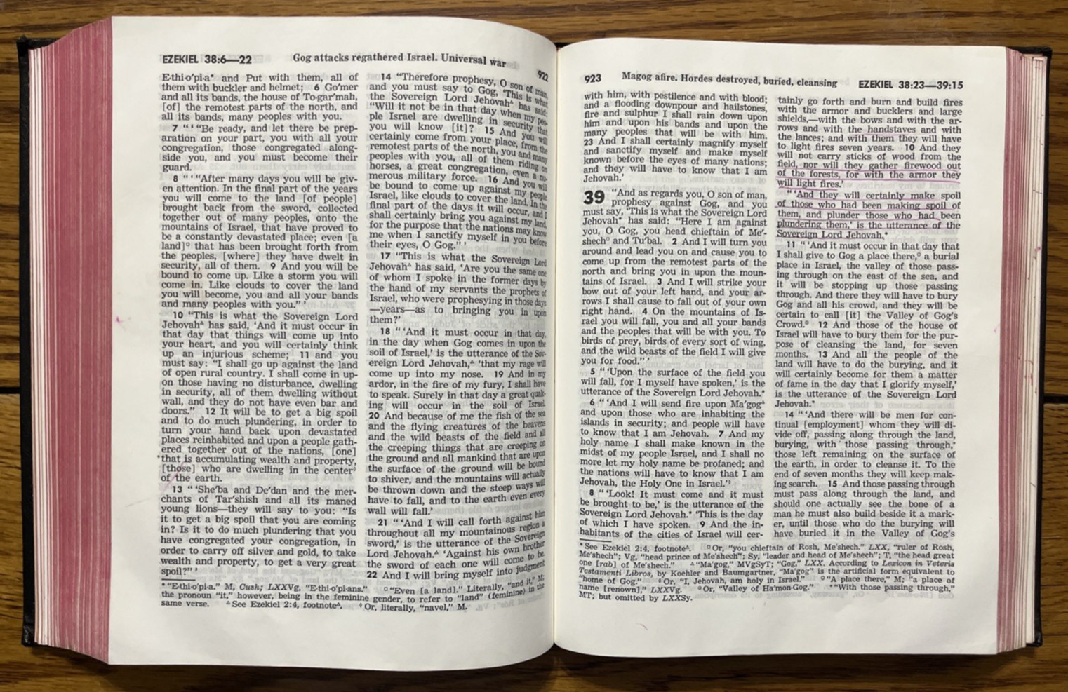 New World Translation HC Large Bible & Comprehensive Concordance Watchtower