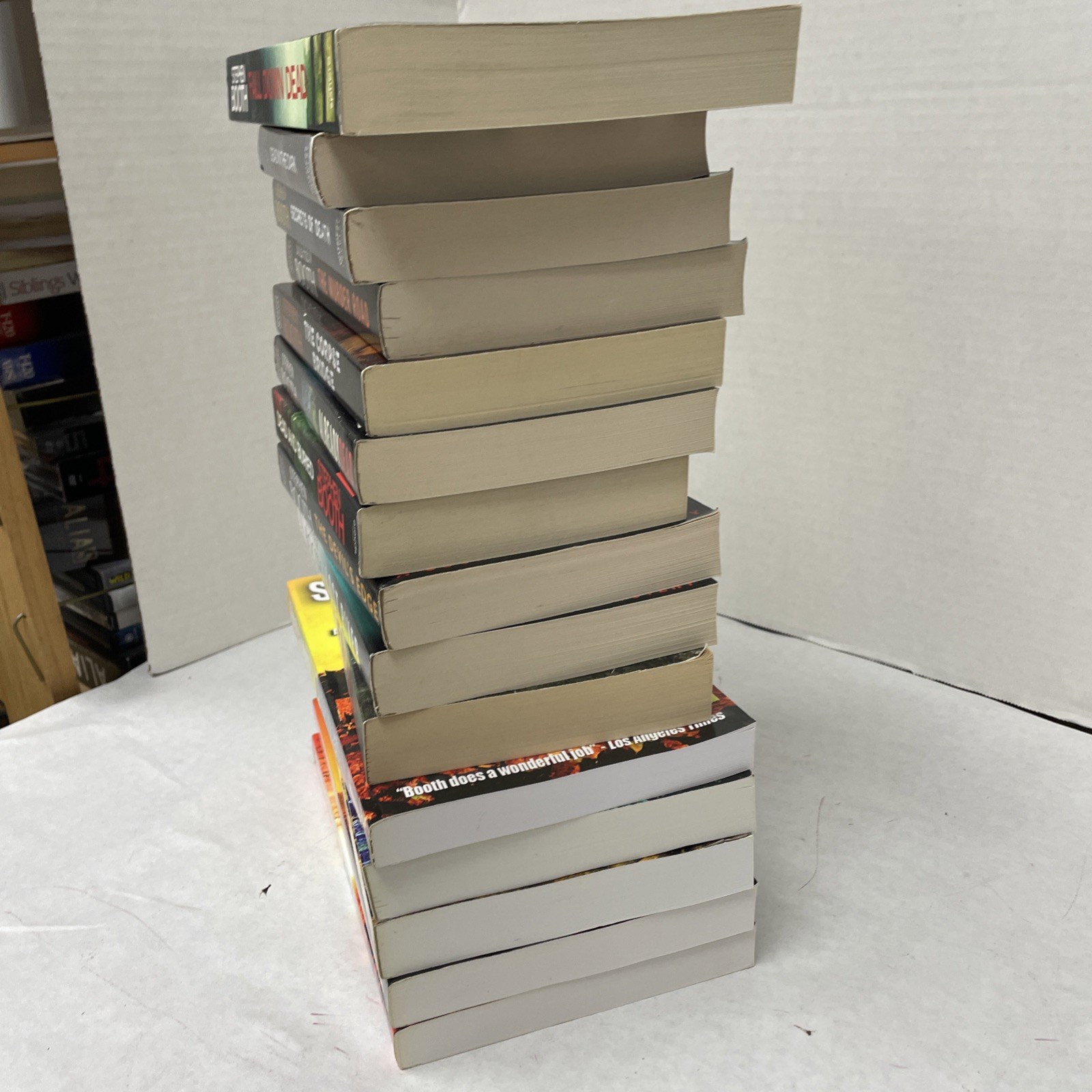 Stephen Booth Lot of 15 (of 18) Cooper & Fry Series (See Photos for Titles)