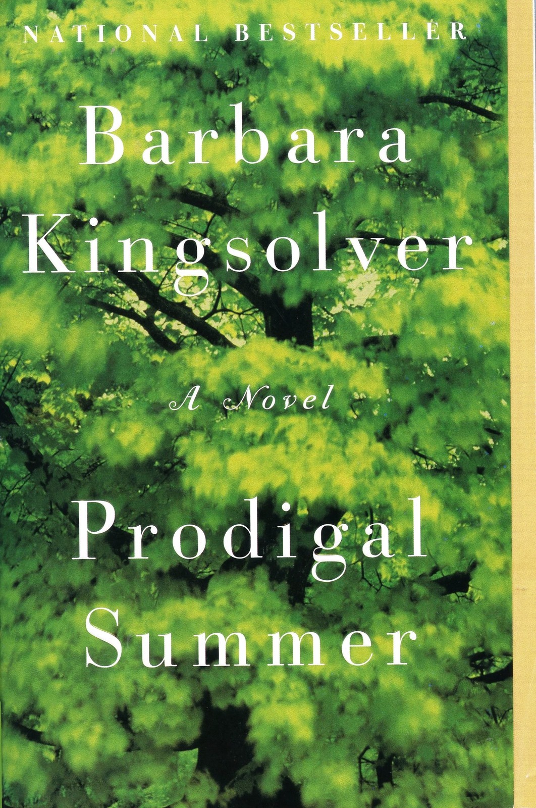 Prodigal Summer: A Novel – paperback Kingsolver, Barbara