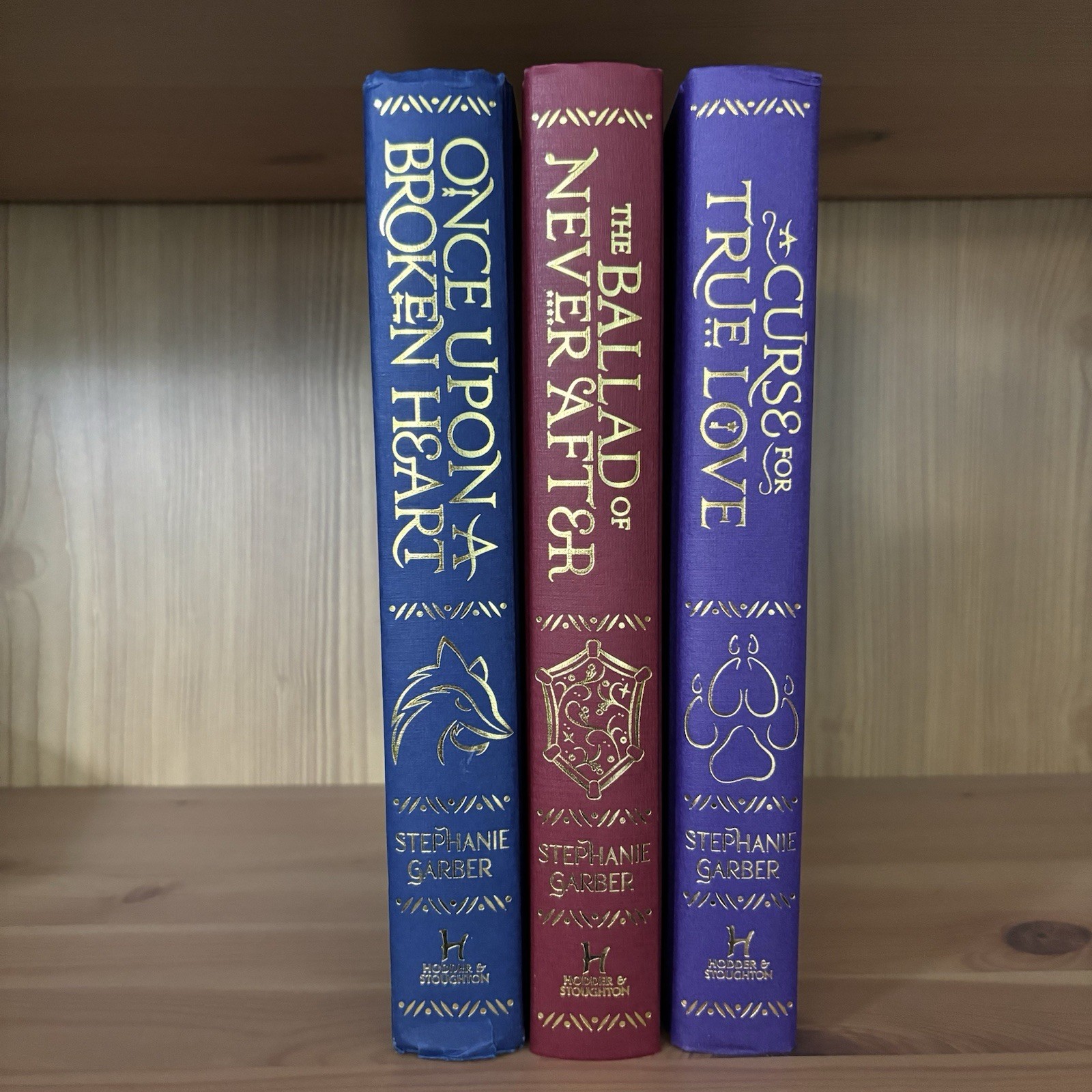 Once Upon A Broken Heart Trilogy by Stephanie Garber UK Covers
