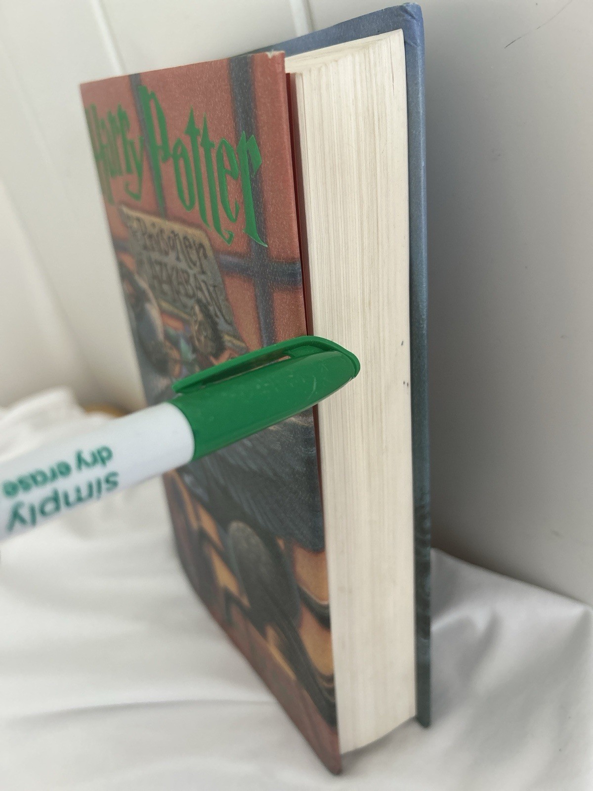 Harry Potter LOT Prisoner of Azkaban Hardcover book Sorcerer’s Stone VHS Tape