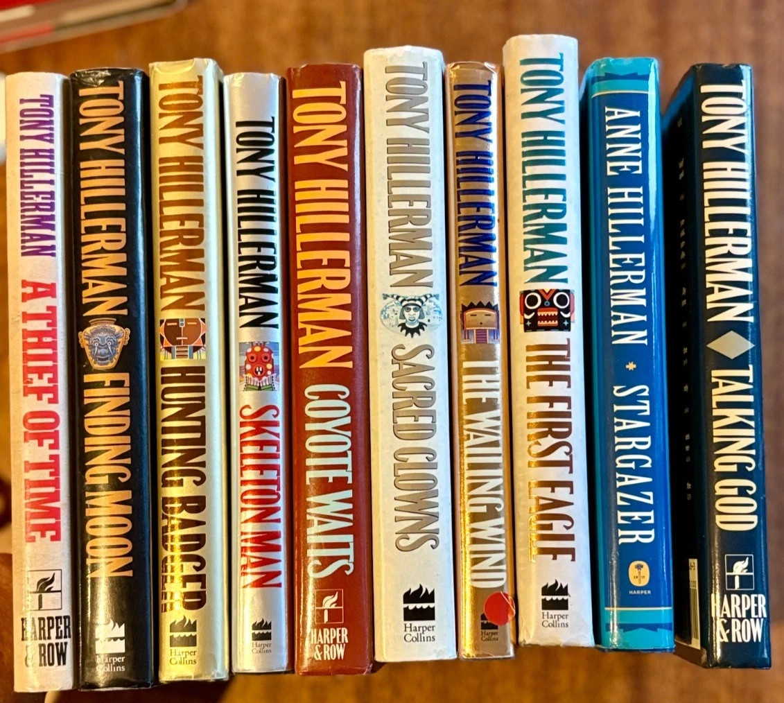 Tony Hillerman Hardcover Books You Choose Book Leaphorn Chee Mystery Thriller