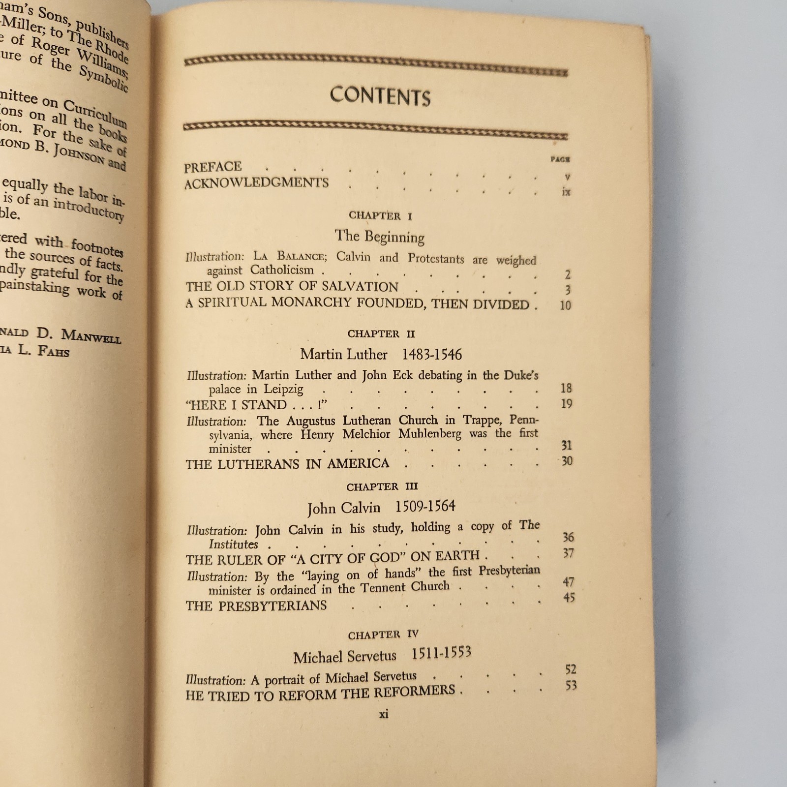 Church Across the Street Beacon Press 1947 Reginald Manwell Sophia Lyon Fahs