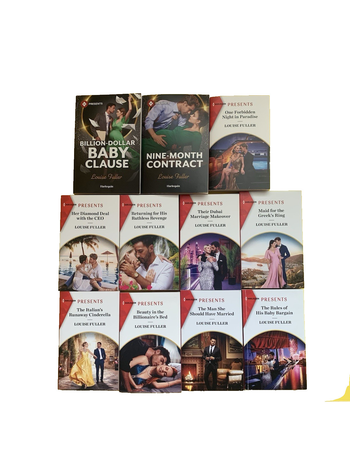 Louise Fuller, Billion-Dollar Baby Clause, Harlequin Presents, March 2026, + 10!
