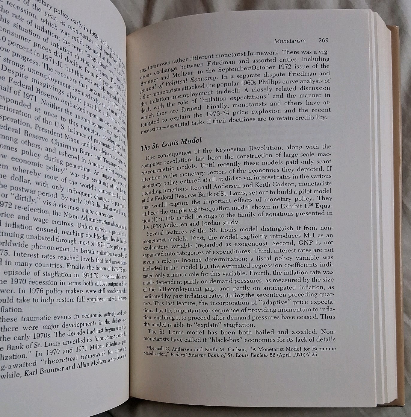 Modern Economic Thought Sidney Weintraub Hardcover/DJ 1977 Univ. of Pennsylvania
