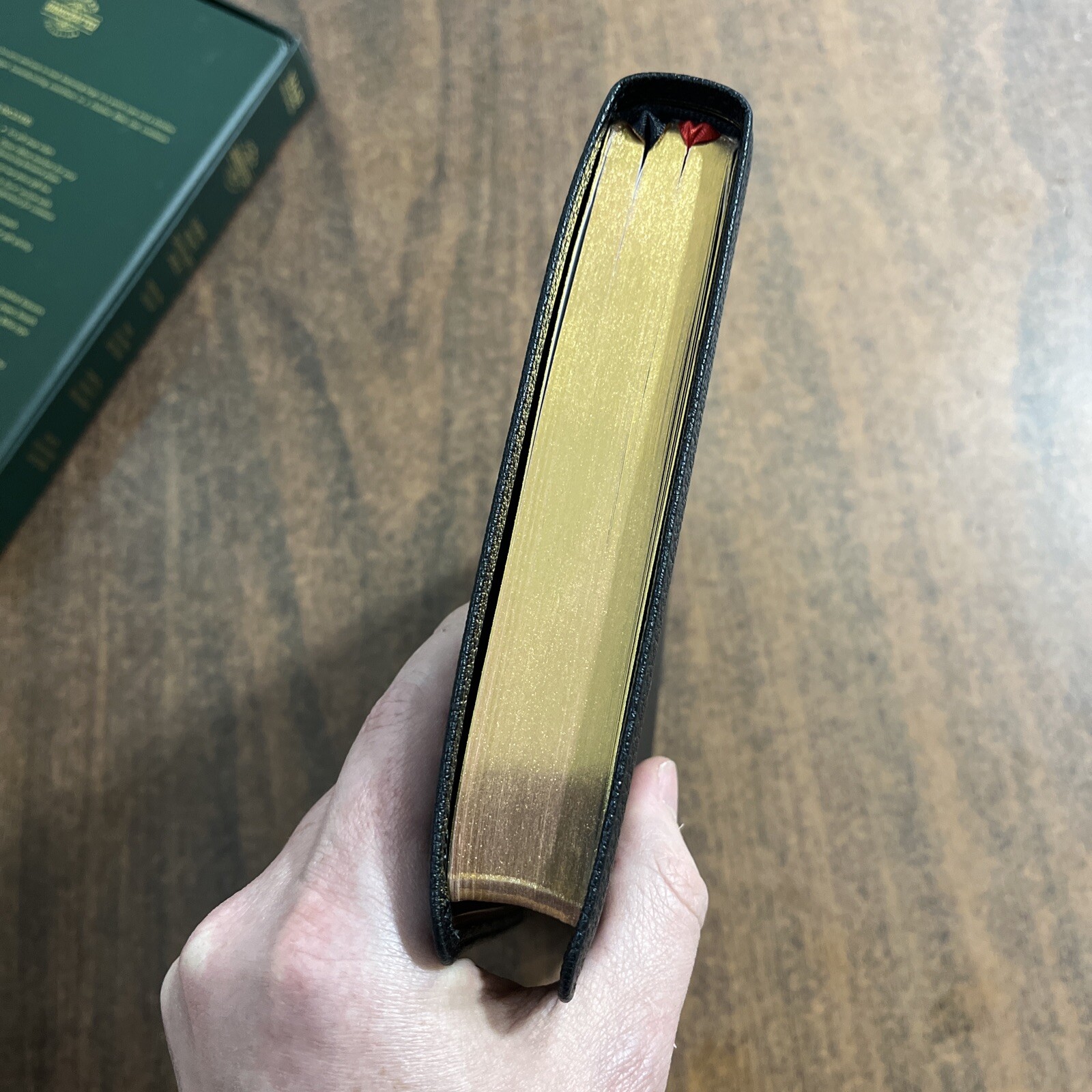 NASB Large Print Thinline Bible – NASB 2020 – Black Goatskin Genuine Leather