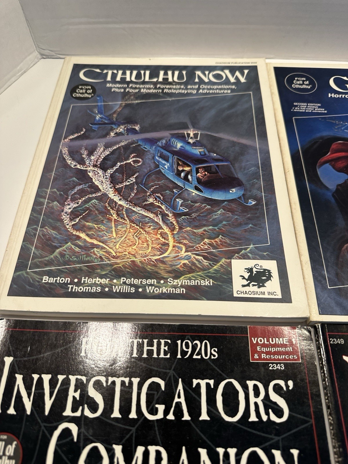 Call of Cthulhu Book Lot Investigators‘ Companion 1920’s Ye Book of Monstres