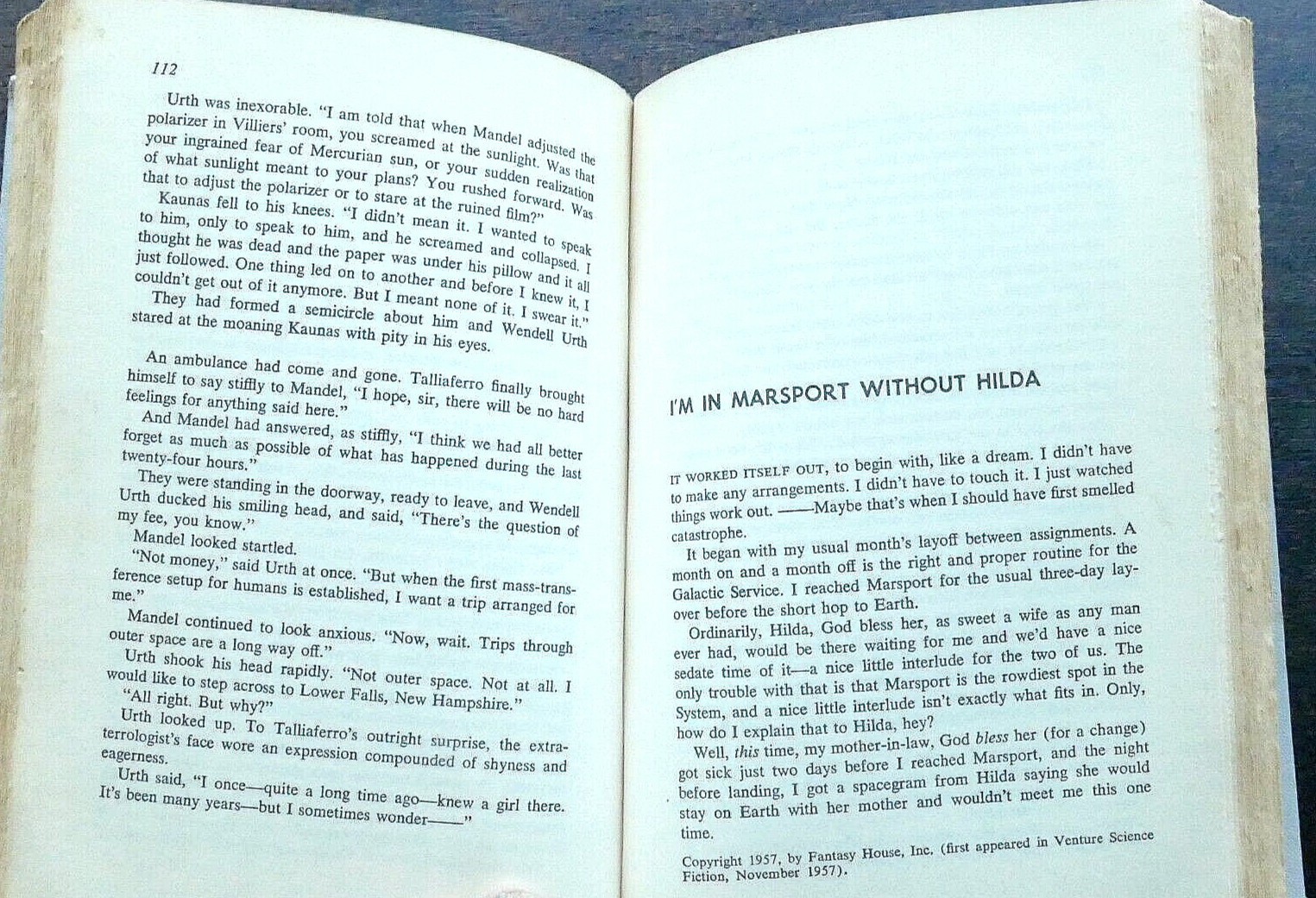 NINE TOMORROWS Isaac ASIMOV 1959 FIRST EDIT HC SALE Near Future VNT Reject Slip