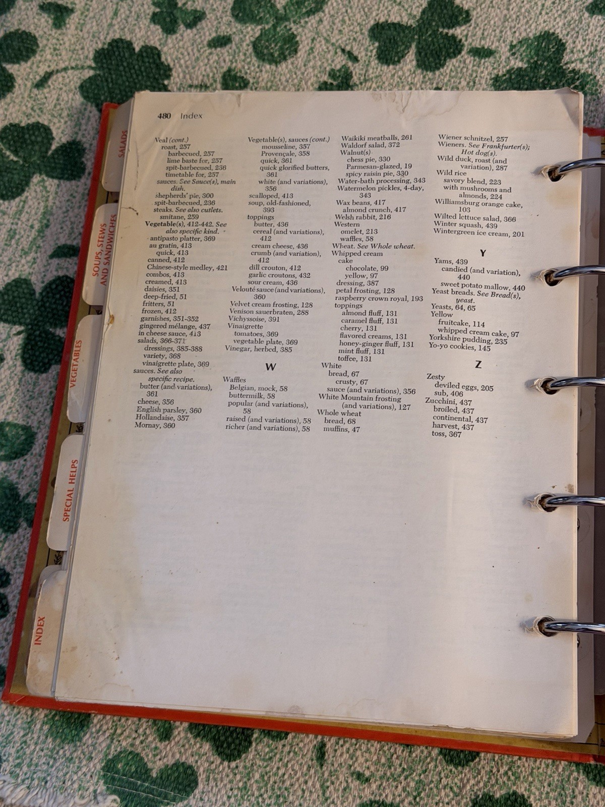 VTG Betty Crocker’s Cookbook Red Binder HC 1971 & 1973 Printings Lot 2