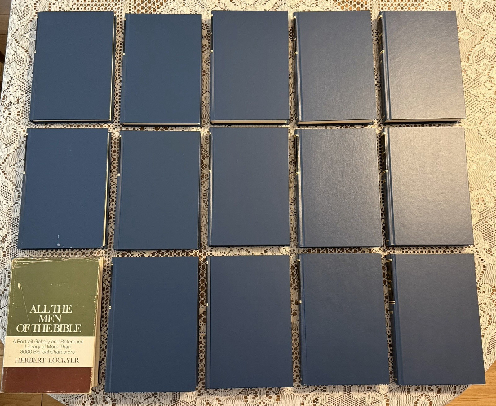 Herbert Lockyer „ALL the ….“ Bible Book Series Set 15 Volume Lot HC Zondervan